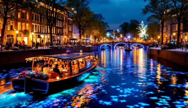 Light Festival Boat with Unlimited Drinks & Snack