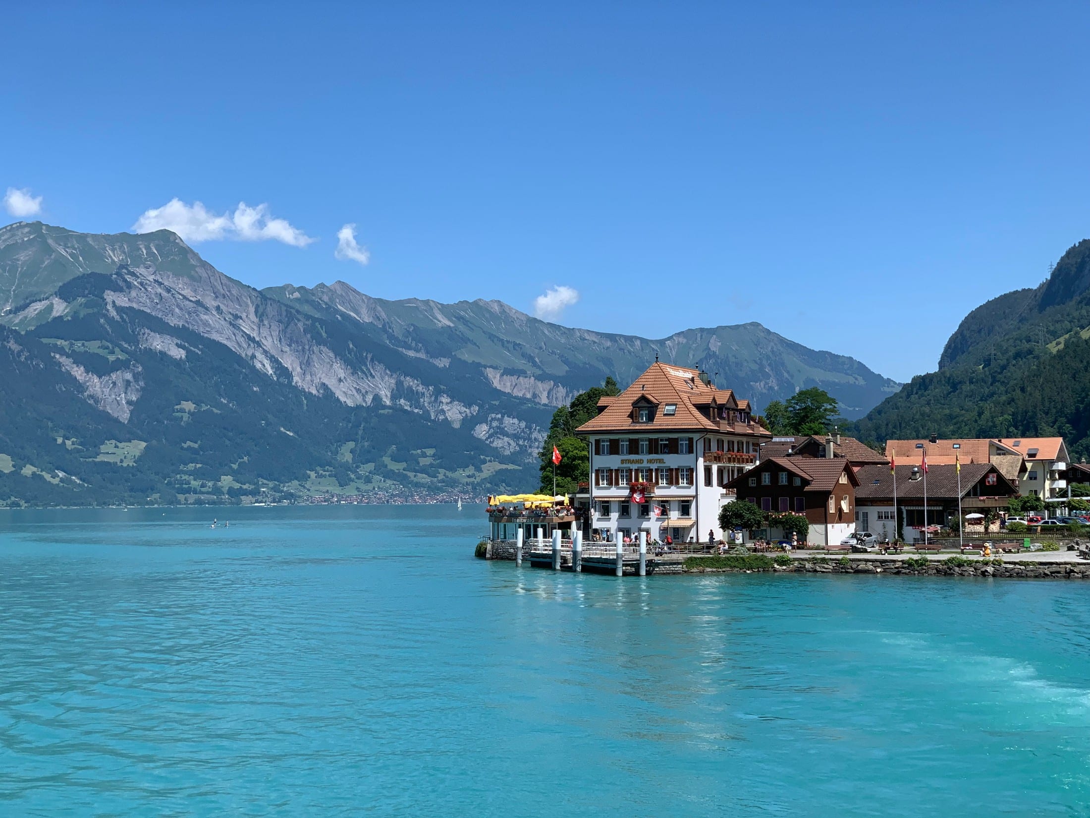 Jetboat on Lake Brienz