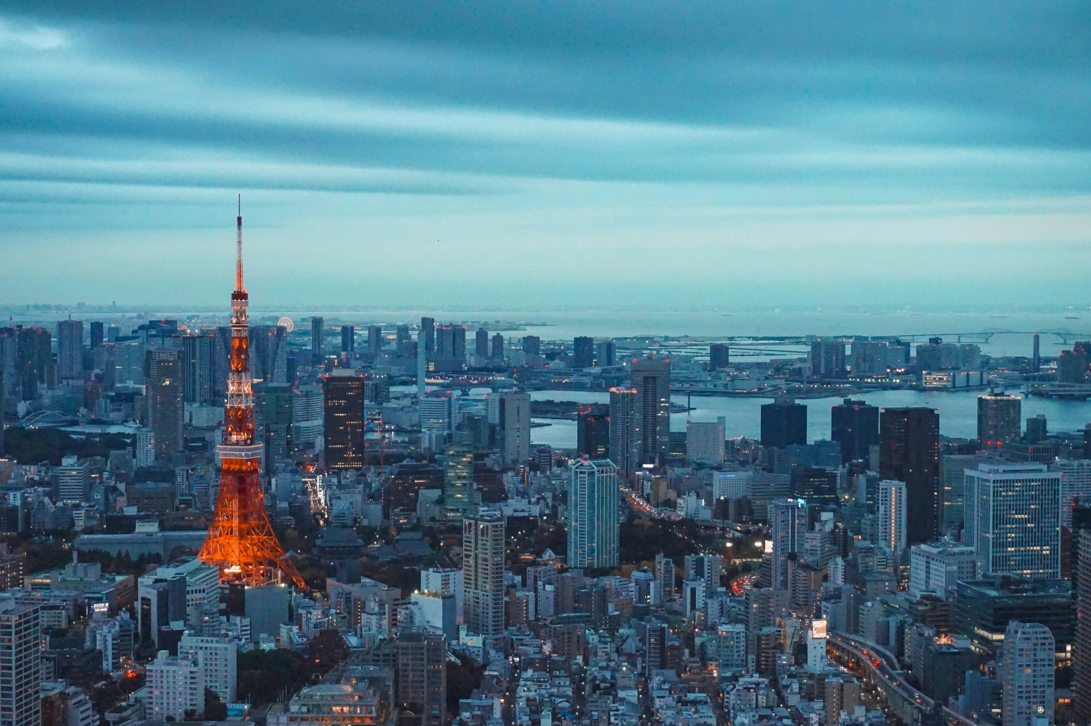 Arrival in Tokyo